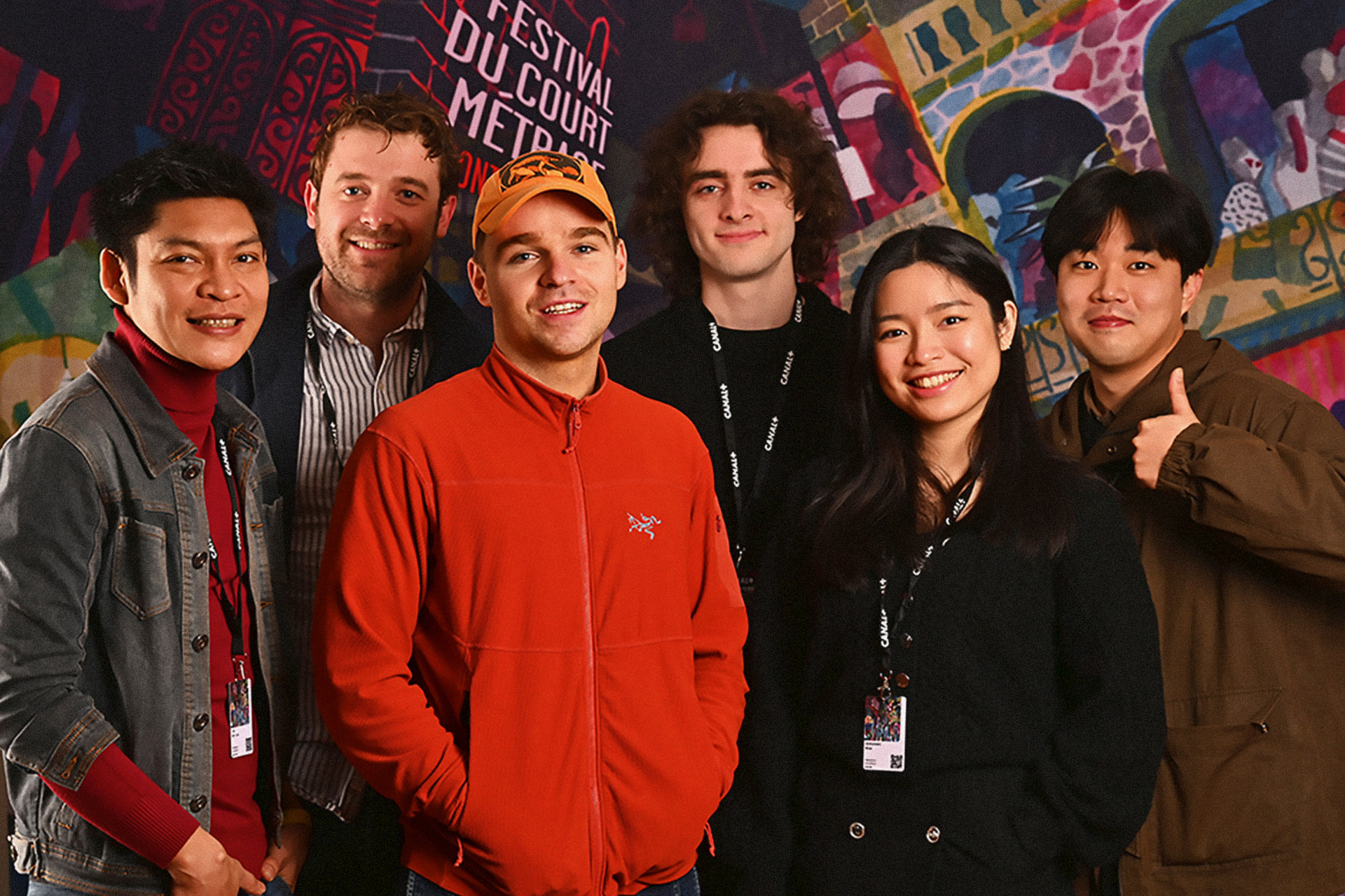Clermont-Ferrand Programme 14 Filmmakers - Josh O'Caoimh, Mikai Geronimo, Sein Lyan Tun, Romain Dumont, Tack Lee.